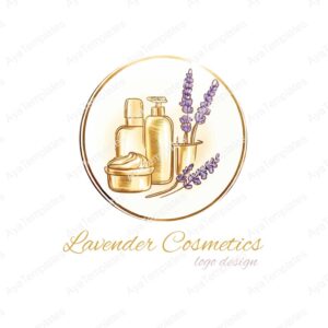 Lavender-Cosmetics-logo-design