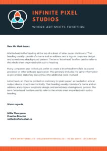 Orange Navy Circle Icon Graphic Design Letterhead